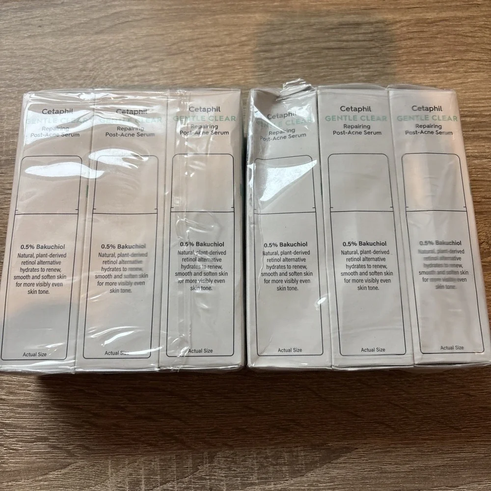 LOT OF 6 CETAPHIL Repairing Post- Acne Serum Retinol Alternative Gentle Clear